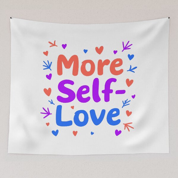 Item preview, More Self Love Affirmation Quote designed and sold by ThreeftlyPicks.