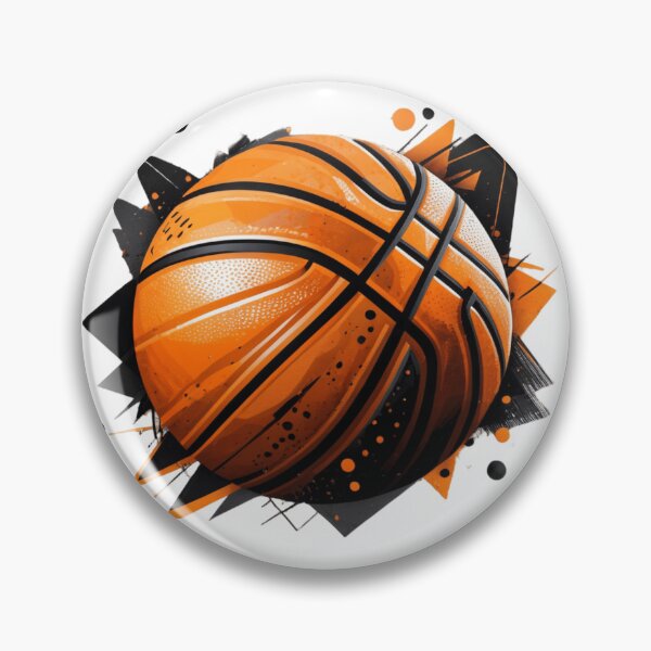 Item preview, Geometric Basketball Icon designed and sold by EDigitalStore.