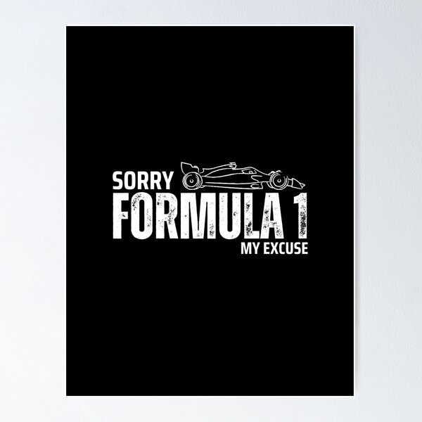 Item preview, f1 excuse designed and sold by BellourouShop.