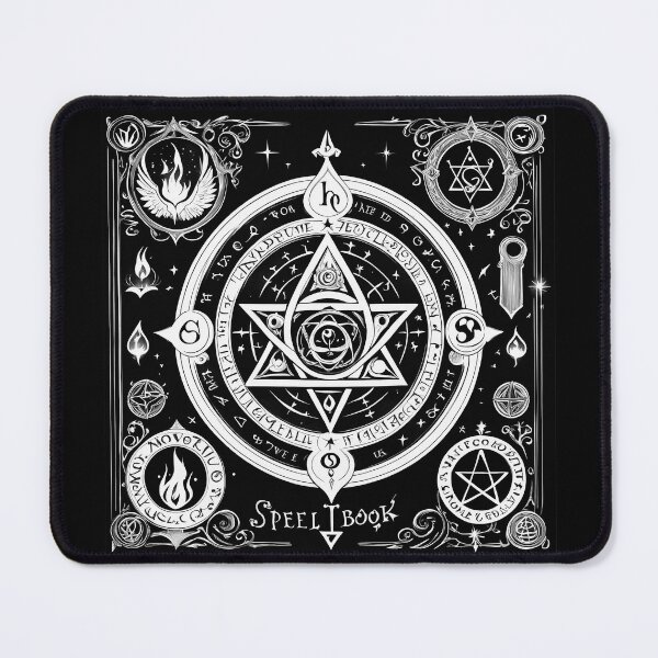 Item preview, Spell Book with Magical Runes  designed and sold by Moonde04.