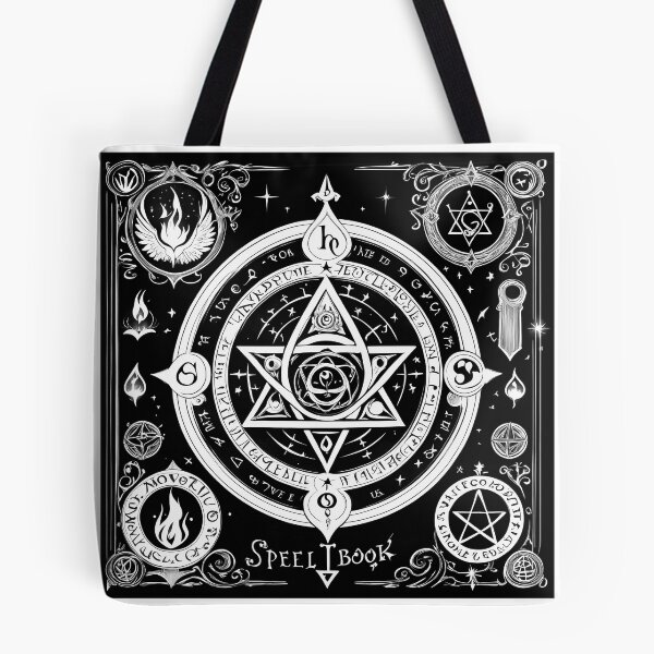 Item preview, Spell Book with Magical Runes  designed and sold by Moonde04.