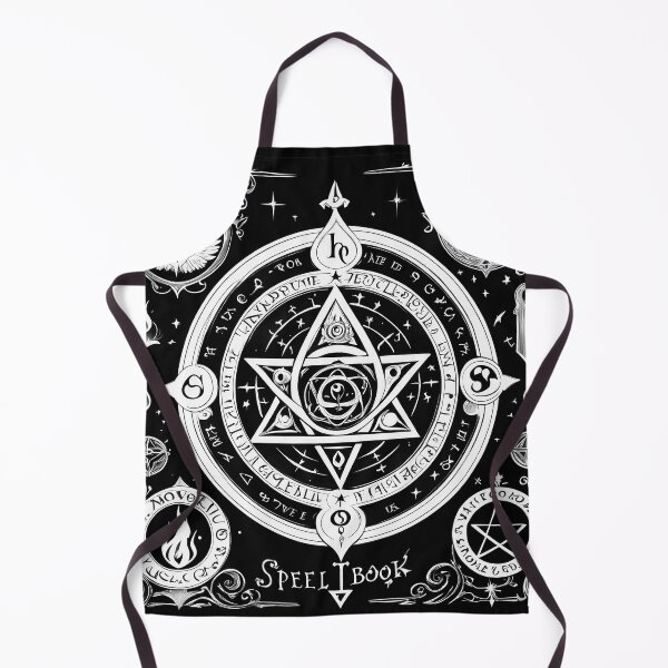 Item preview, Spell Book with Magical Runes designed and sold by Moonde04.