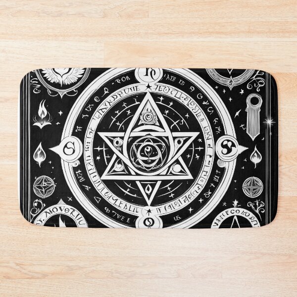Item preview, Spell Book with Magical Runes  designed and sold by Moonde04.
