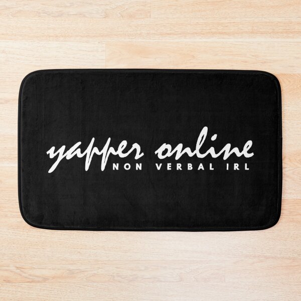 Item preview, yapper online nonverbal irl designed and sold by bone  apart.