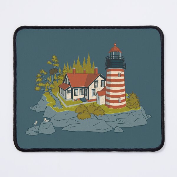 Item preview, West Quoddy Head Light designed and sold by JadaFitch.