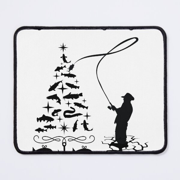Item preview, Wishin I was fishin.Christmas Fishing.Funny Christmas. designed and sold by JAGA-ALIME.