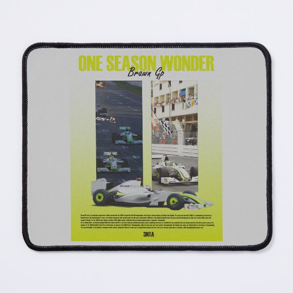 Item preview, One Season Wonder: Brawn Gp 90s style artwork designed and sold by 3NTAGraphic.