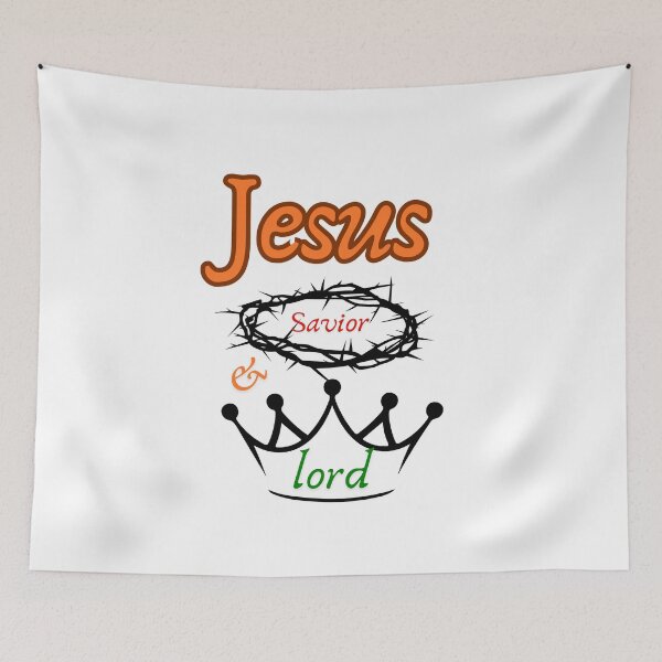 Item preview, Jesus Savior and Lord, Crown of Thorns, Royal Crown  designed and sold by Faithloveshop.