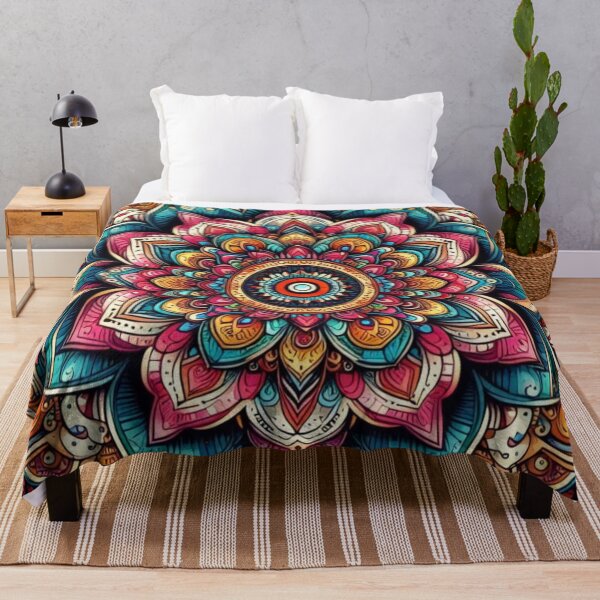 Item preview, A Colourful Mandala Art Inspired By Traditional Henna Designs. designed and sold by IrsathThaslima.