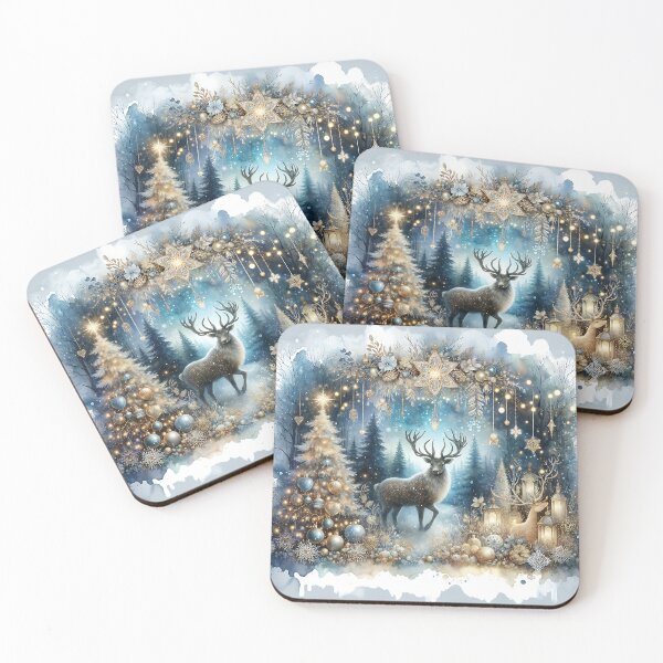 Item preview, Magical Winter Reindeer  designed and sold by GaliYoga.