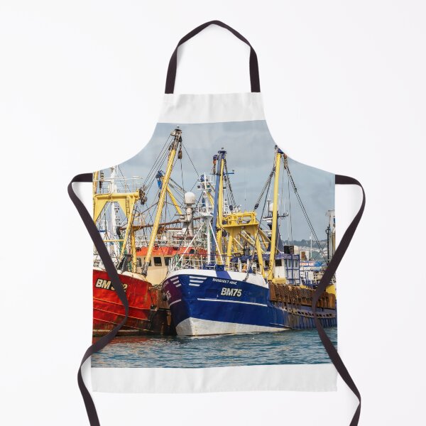 Item preview, Commercial fishing trawlers in the harbour designed and sold by yackers1.