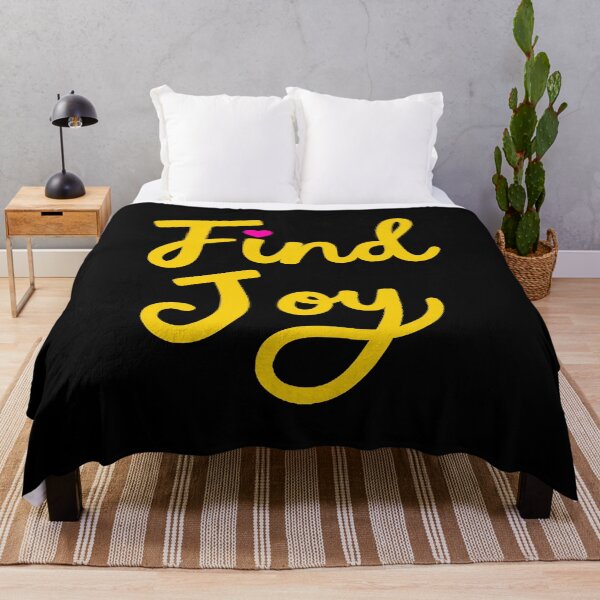 Item preview, Find Joy Positive Quote designed and sold by ThreeftlyPicks.