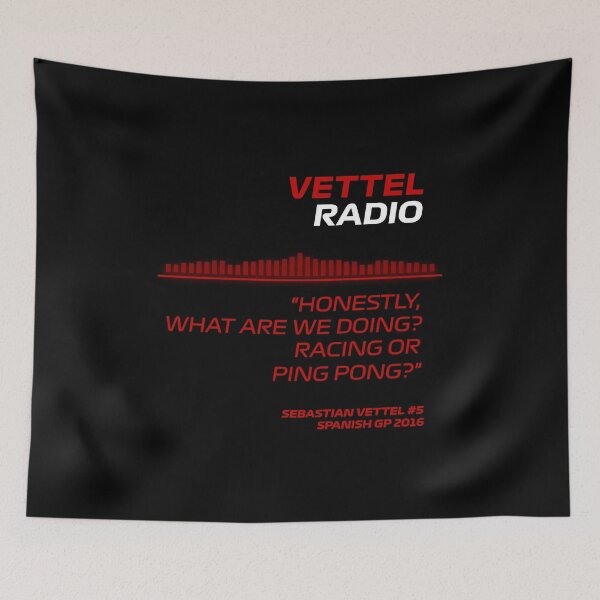Item preview, What are we doing? Racing or Ping Pong? - Vettel designed and sold by andreanastasio.