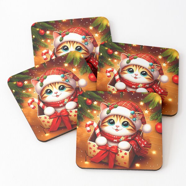 Item preview, The Christmas Gift Cat! designed and sold by humultinitee.