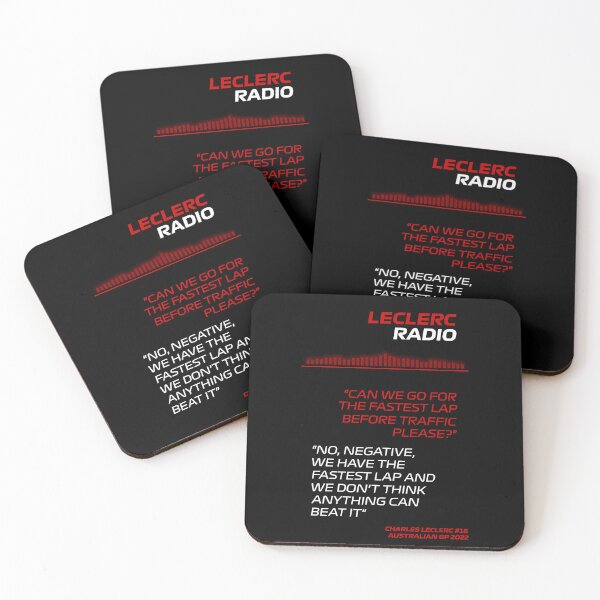 Item preview, Fastast Lap Team Radio 2 - Leclerc - Australian GP 2022 designed and sold by andreanastasio.