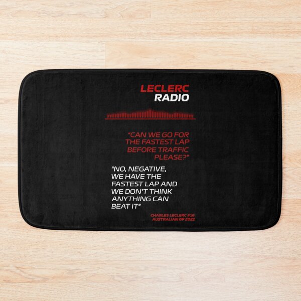 Item preview, Fastast Lap Team Radio 2 - Leclerc - Australian GP 2022 designed and sold by andreanastasio.