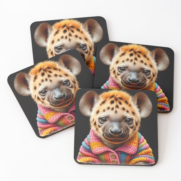 Item preview, Cute Hyena Rainbow Sweater designed and sold by AwesomeBeyondLimits.