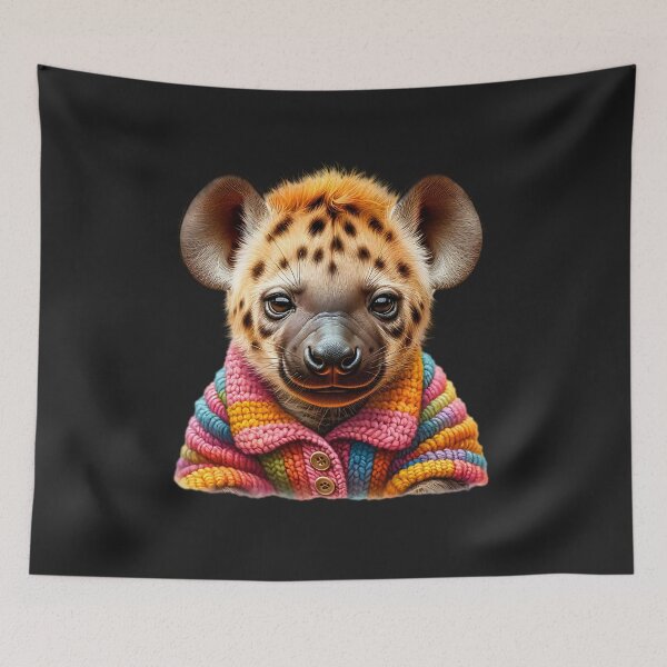 Item preview, Cute Hyena Rainbow Sweater designed and sold by AwesomeBeyondLimits.