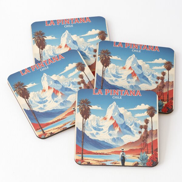 Item preview, La Pintana Chile Retro Vintage Poster Tourism  designed and sold by TravelersGems.