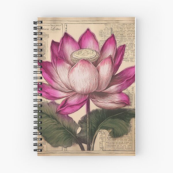 Item preview, Lotus on Old Parchment designed and sold by Kevin Luckham.