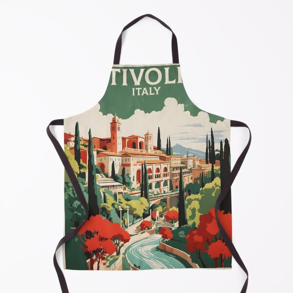 Item preview, Tivoli Italy Vintage Poster Tourism designed and sold by TravelersGems.