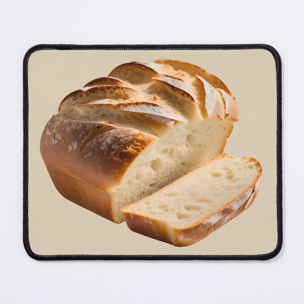 Item preview, Toasty loaf of bread with slice designed and sold by NomiBee.