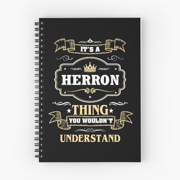 Item preview, It Is A Herron Thing You Wouldn't Understand Herron Name Shirt designed and sold by Zanden-zo.