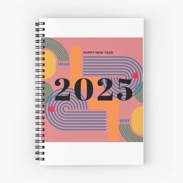 Item preview, 2025 Happy New Year Best Wishes – Inspiring Messages & Greetings Sticker designed and sold by SaitonG.
