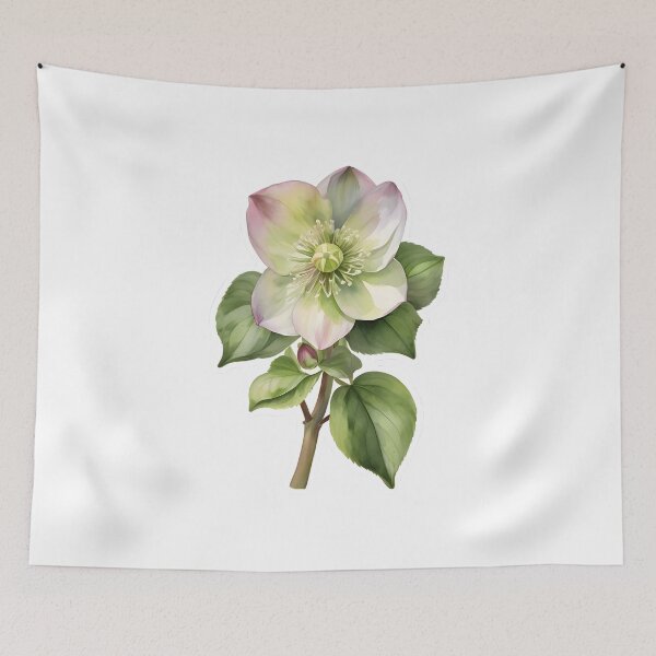 Item preview, Hellebore (Christmas Rose) designed and sold by HOMETOWN86.