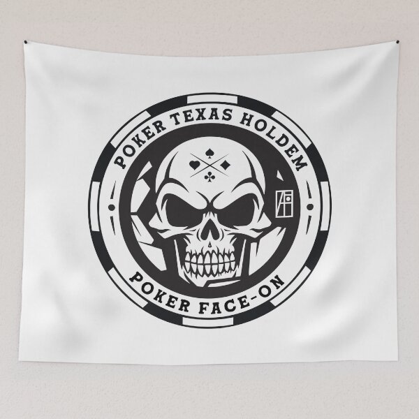 Item preview, GAME - POKER TEXAS HOLDEM - Poker face - On - 2 designed and sold by ArtProjectShop.
