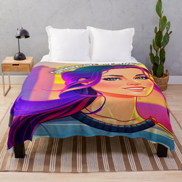 Item preview, Sunshine on My Mind – Vibrant Portrait Art Print designed and sold by gleefulme.
