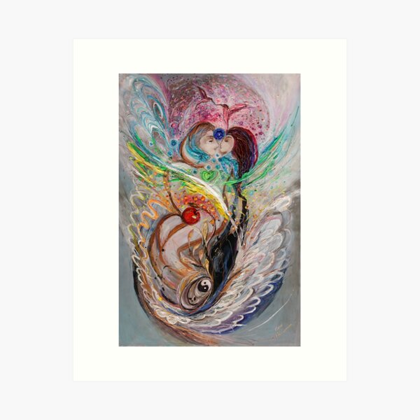 Item preview, Dreams of Chagall: The Lovers designed and sold by Elena Kotliarker.
