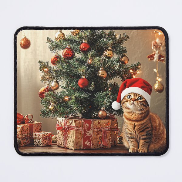 Item preview, Cozy Christmas Cat designed and sold by NomadicDreamer.