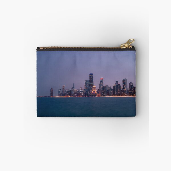 Item preview, Chicago at blue hour designed and sold by betapixels.
