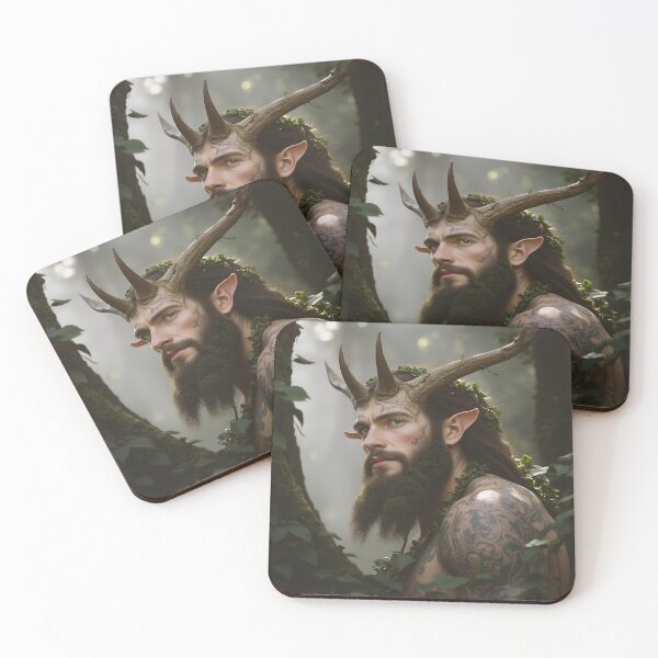 Item preview, Cernunnos: Celtic Forest Deity in Natural Habitat designed and sold by FabcoDesign.