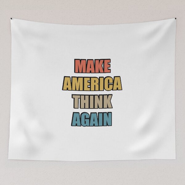 Item preview, Make America Think Again  designed and sold by Inspirationmotivation.