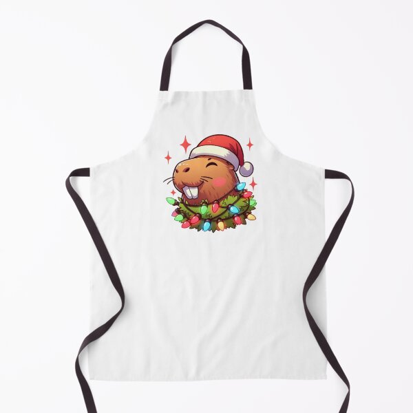 Item preview, Christmas capibara designed and sold by Pasja W Każdym Szkicu!.