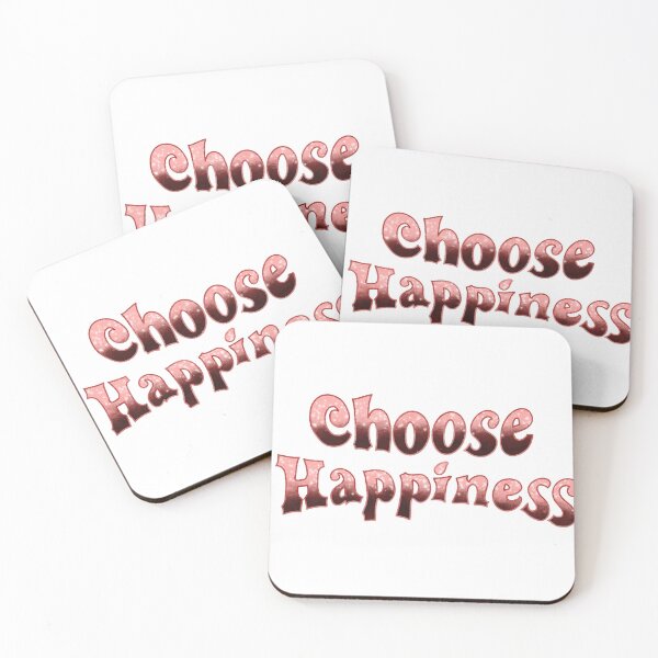 Item preview, Choose happiness designed and sold by pinkyfish1010.