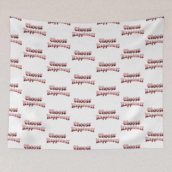 Item preview, Choose happiness designed and sold by pinkyfish1010.