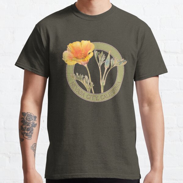Nevada City Poppy Classic T-Shirt