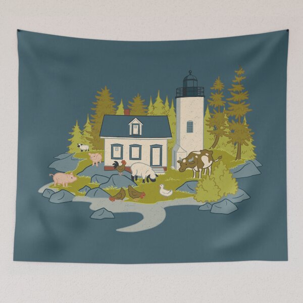 Item preview, Baker Island Light designed and sold by JadaFitch.