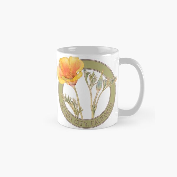 Nevada City Poppy Classic Mug