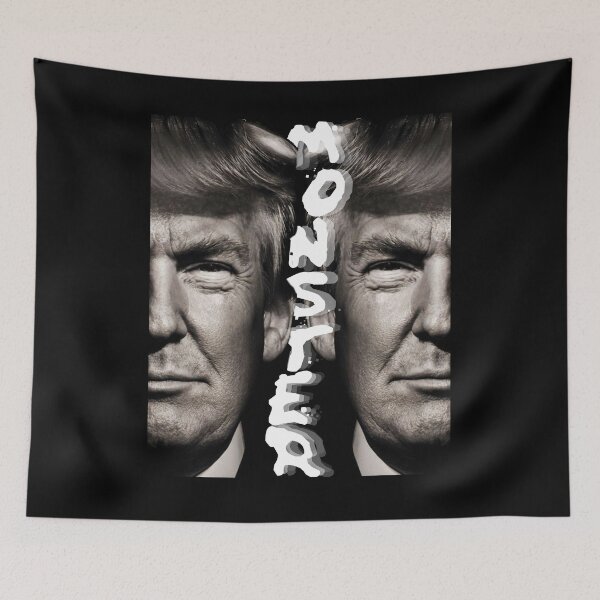 Item preview, Monster - Anti-Trump Anti ICE Anti Fascism designed and sold by zptees.