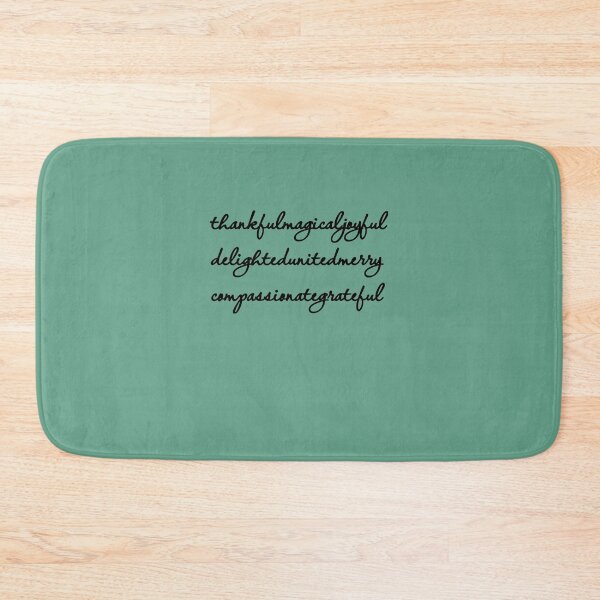 Item preview, thankful magical joyful delighted united merry compassionate grateful designed and sold by MargLandmeter.