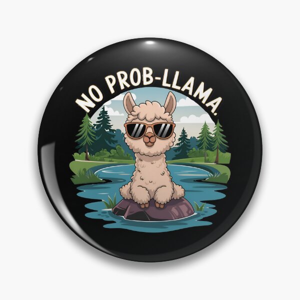 Item preview, No Probllama designed and sold by SRXTees.