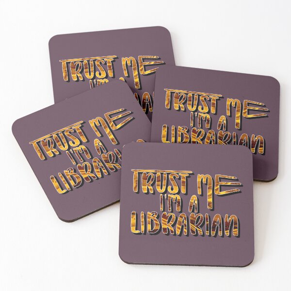 Item preview, Trust Me I’m a Librarian – Book Lover & Library Design – Librarian Gift designed and sold by sednalafandy79.