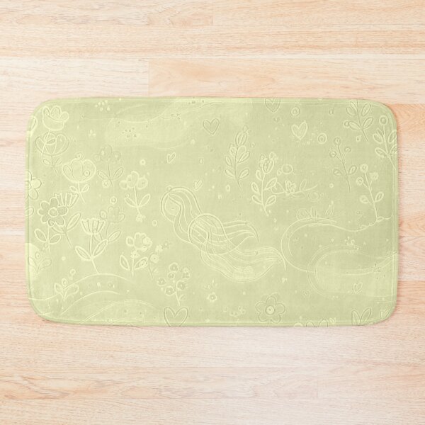 Item preview, Delicate Pattern with Flowers, Hearts and Meadow Elves, Unique designed and sold by villacreativa.