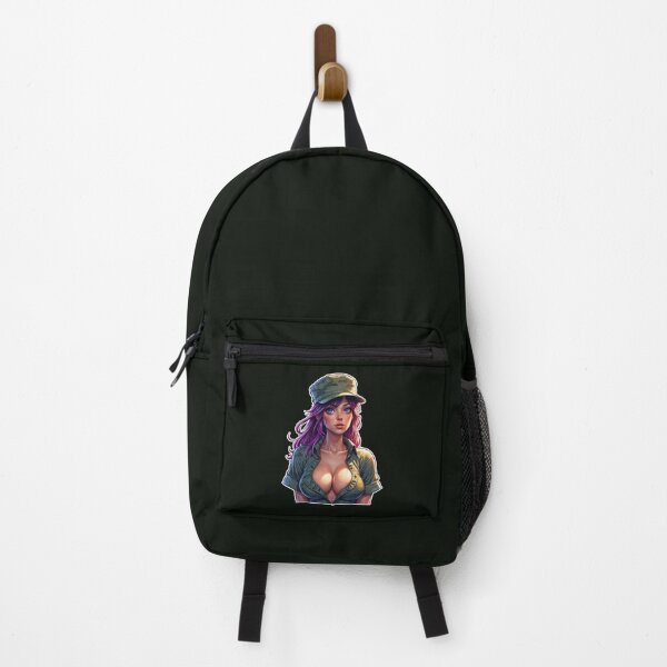 Item preview, Cute Anime Military Girl designed and sold by TheArtOfPat.