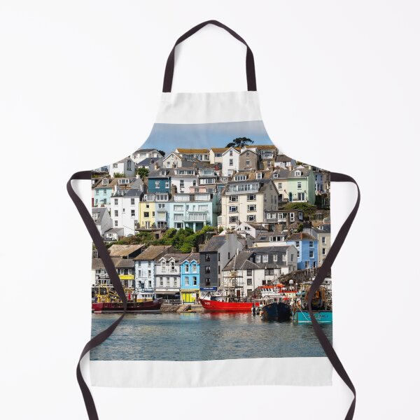 Item preview, Colourful buildings in Brixham Harbour designed and sold by yackers1.