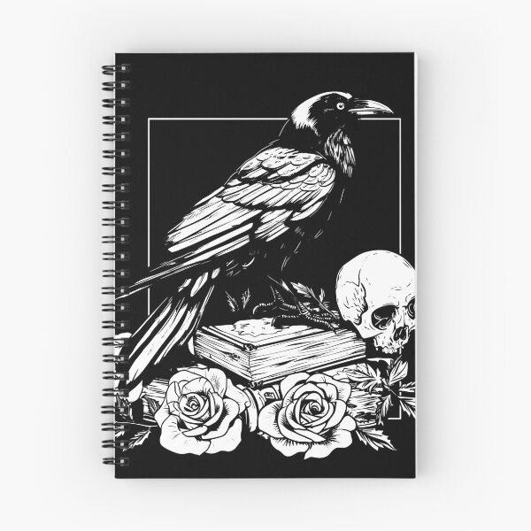 Item preview, Crow sitting on a book designed and sold by Brexmore3.